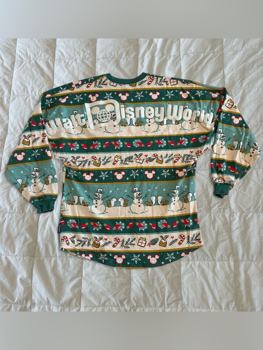 Walt Disney World Christmas 2022 Holiday Spirit Jersey